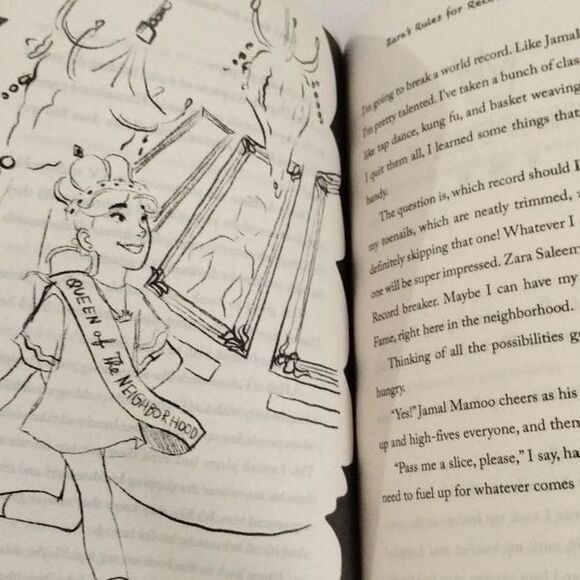 ARC Zara's Rules for Record-Breaking Fun book by Hena Khan - Picture 3 of 4